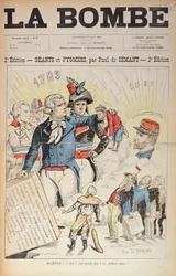 1789-revolutionens giganter før pygmæerne i 1889-republikken, forside af magasinet 